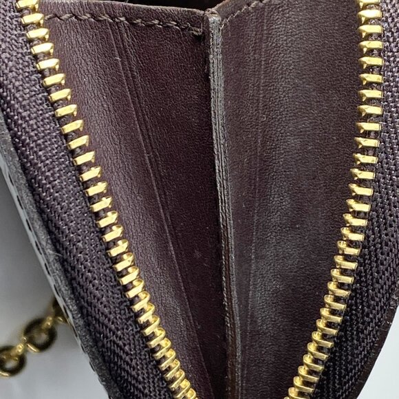 Auth Louis Vuitton Vernis Amaranth Portemonnay Squirrel Case GS419 - Picture 10 of 10